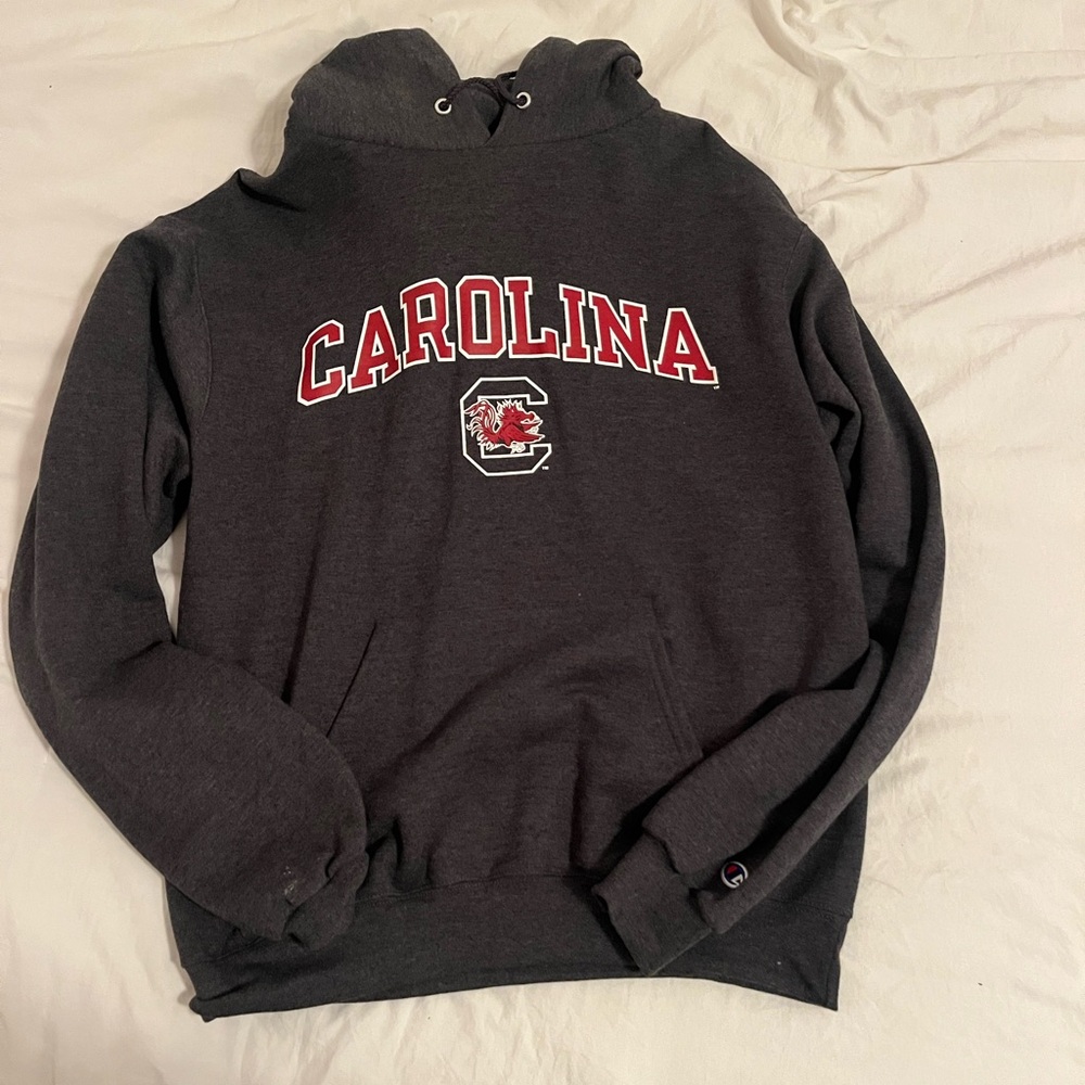 Champion USC Gray Hoodie